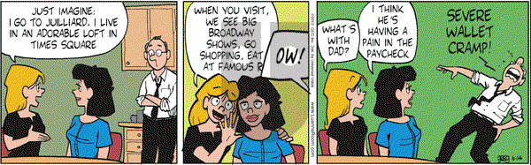 Luann on Thursday June 14, 2012 Comic Strip