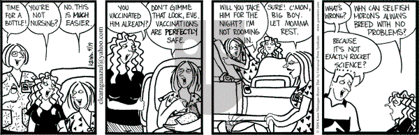 Clear Blue Water on Saturday April 19, 2008 Comic Strip