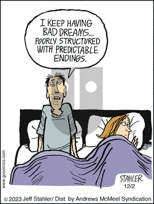 Moderately Confused - Saturday December 2, 2023 Comic Strip