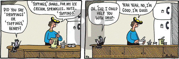 Overboard on Monday September 18, 2017 Comic Strip