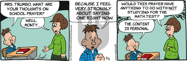 Lola on Tuesday March 3, 2015 Comic Strip
