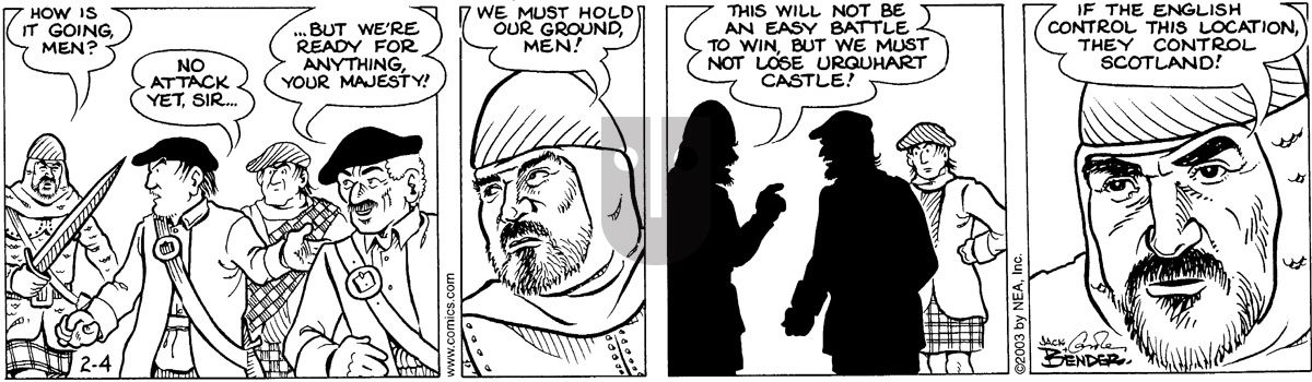 Alley Oop - Tuesday February 4, 2003 Comic Strip