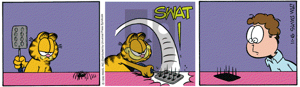 Garfield on Wednesday September 11, 1996 Comic Strip