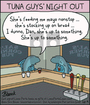 Loose Parts - Friday December 9, 2016 Comic Strip