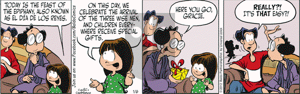 Baldo on Friday January 6, 2012 Comic Strip