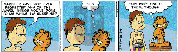 Garfield - Friday July 9, 1999 Comic Strip