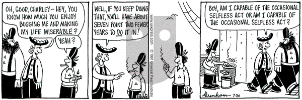 Overboard on Wednesday July 30, 1997 Comic Strip