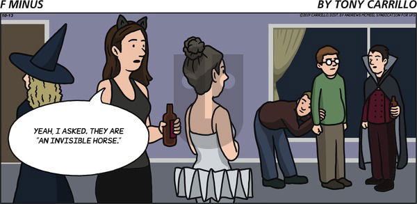 F Minus - Sunday October 13, 2019 Comic Strip