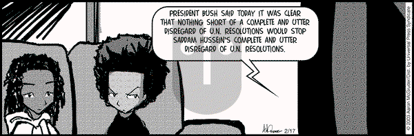 The Boondocks on Monday September 20, 2010 Comic Strip