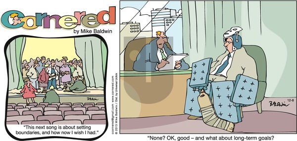 Cornered on Sunday December 8, 2013 Comic Strip