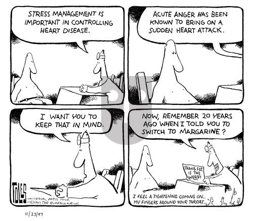 Tom Toles on Sunday November 23, 1997 Comic Strip