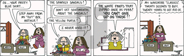Cathy Classics on Thursday September 8, 2005 Comic Strip