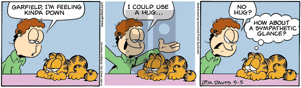Garfield on Saturday May 5, 2007 Comic Strip