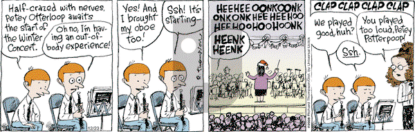 Cul de Sac on Monday December 23, 2013 Comic Strip