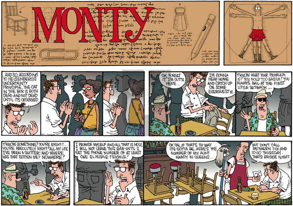 Monty on Sunday May 13, 2012 Comic Strip