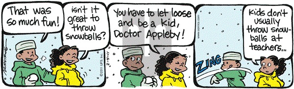 JumpStart on Friday February 4, 2011 Comic Strip
