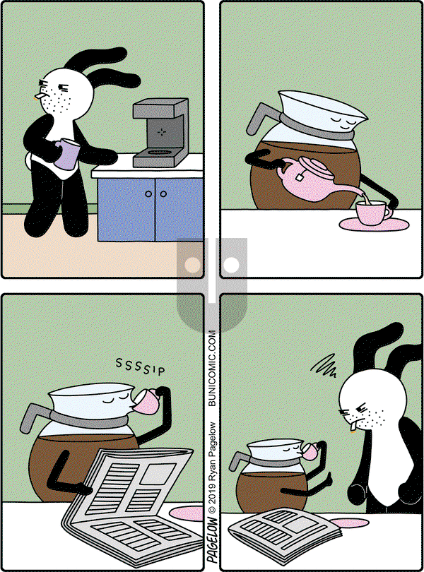 Buni on Monday November 18, 2019 Comic Strip