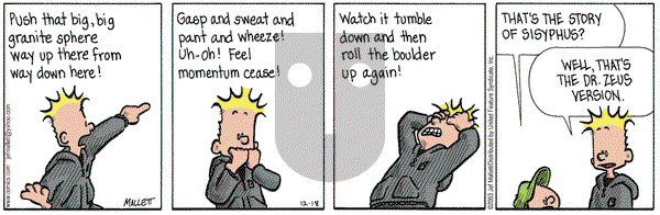 Frazz on Thursday December 18, 2003 Comic Strip