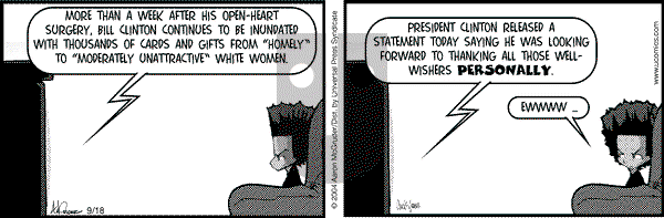 The Boondocks on Saturday April 21, 2012 Comic Strip