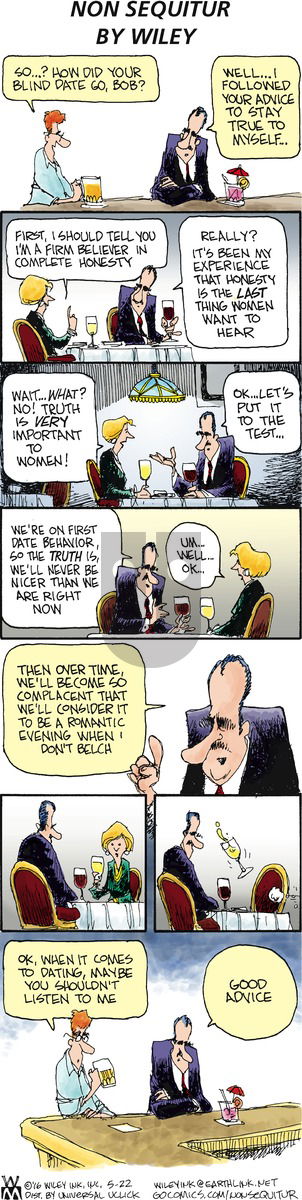 Non Sequitur on Sunday May 22, 2016 Comic Strip