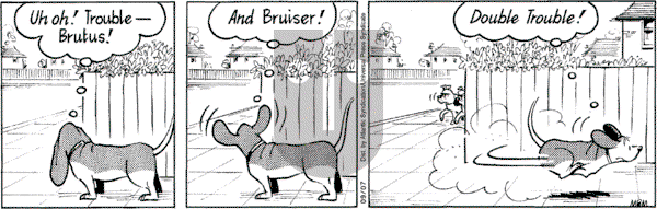 Fred Basset on Thursday September 7, 2006 Comic Strip