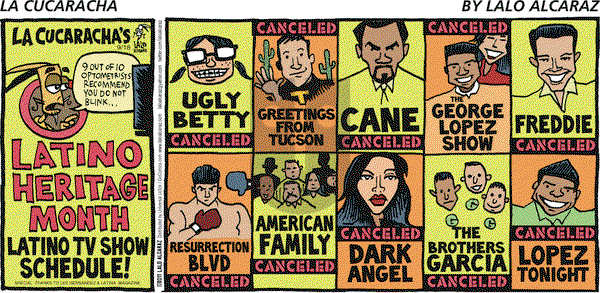La Cucaracha on Sunday September 18, 2011 Comic Strip