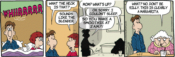 Lola on Monday February 15, 2016 Comic Strip