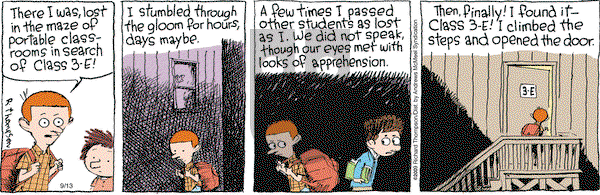 Cul de Sac on Friday September 13, 2019 Comic Strip