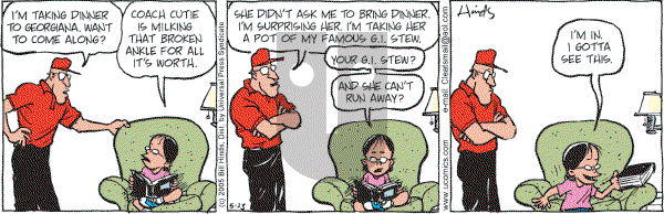 Cleats - Monday May 23, 2005 Comic Strip