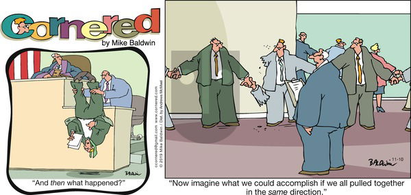 Cornered on Sunday November 10, 2019 Comic Strip