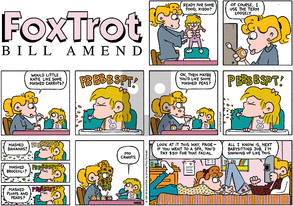 FoxTrot on Sunday November 16, 1997 Comic Strip