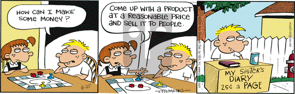 Soup to Nutz - Old on Tuesday August 25, 2009 Comic Strip