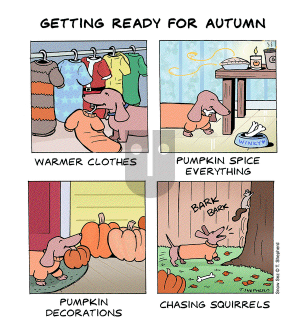 Snow Sez - Monday October 5, 2020 Comic Strip