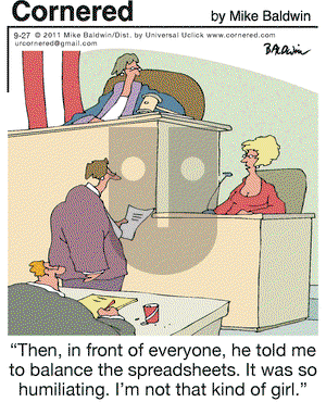 Cornered on Tuesday September 27, 2011 Comic Strip