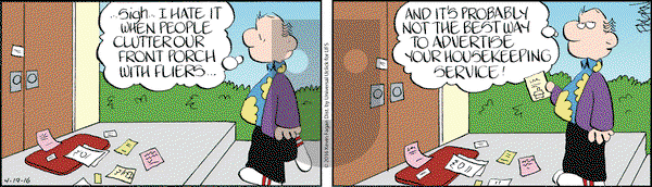 Drabble on Tuesday April 19, 2016 Comic Strip