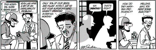 Doonesbury - Friday May 5, 1995 Comic Strip