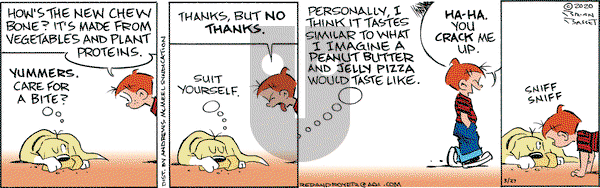 Red and Rover on Friday March 27, 2020 Comic Strip