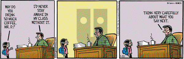 Grand Avenue on Monday January 28, 2013 Comic Strip