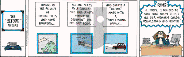Cathy Classics - Thursday February 26, 2009 Comic Strip