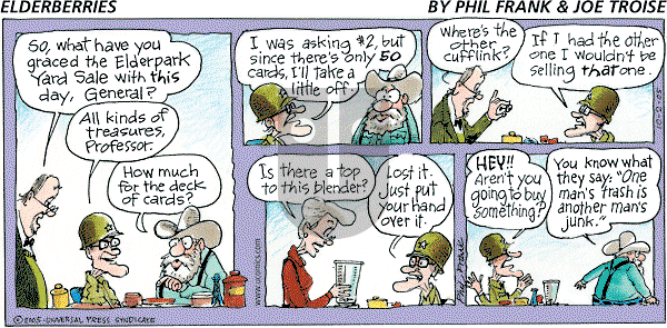 The Elderberries on Sunday October 2, 2005 Comic Strip