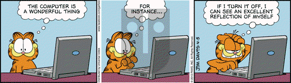 Garfield on Friday April 5, 2013 Comic Strip