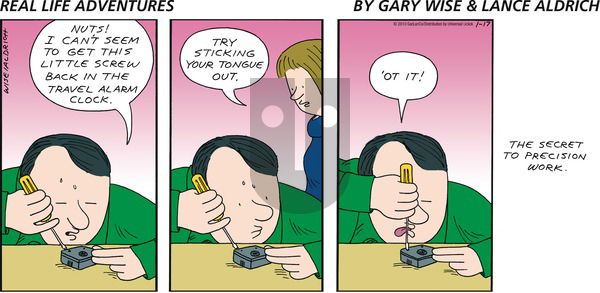 Real Life Adventures on Sunday January 17, 2016 Comic Strip