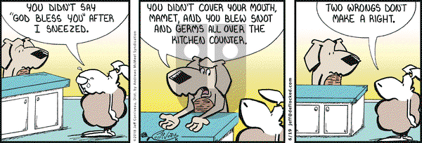 DeFlocked on Tuesday June 19, 2018 Comic Strip