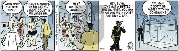 Alley Oop on Saturday November 23, 2019 Comic Strip