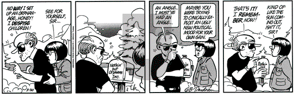Doonesbury on Thursday March 30, 1995 Comic Strip