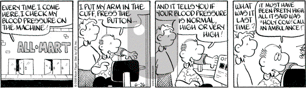 Drabble on Thursday June 26, 2008 Comic Strip