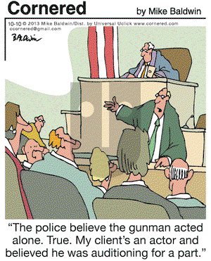 Cornered on Thursday October 10, 2013 Comic Strip