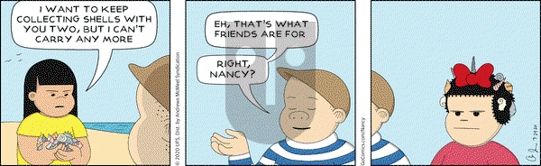 Nancy on Friday July 24, 2020 Comic Strip