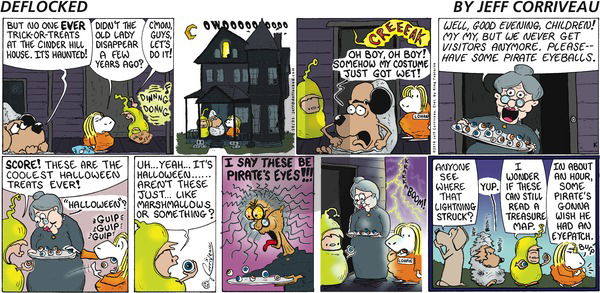 DeFlocked on Sunday October 31, 2010 Comic Strip