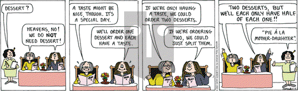 Cathy Classics on Saturday May 12, 2007 Comic Strip